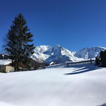 Marie Mont Blanc Vue Mont Blanc Saint-Gervais-les-Bains Exterior foto