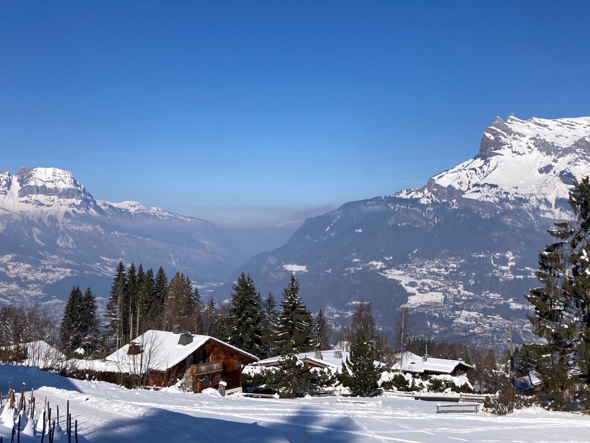 Marie Mont Blanc Vue Mont Blanc Saint-Gervais-les-Bains Exterior foto