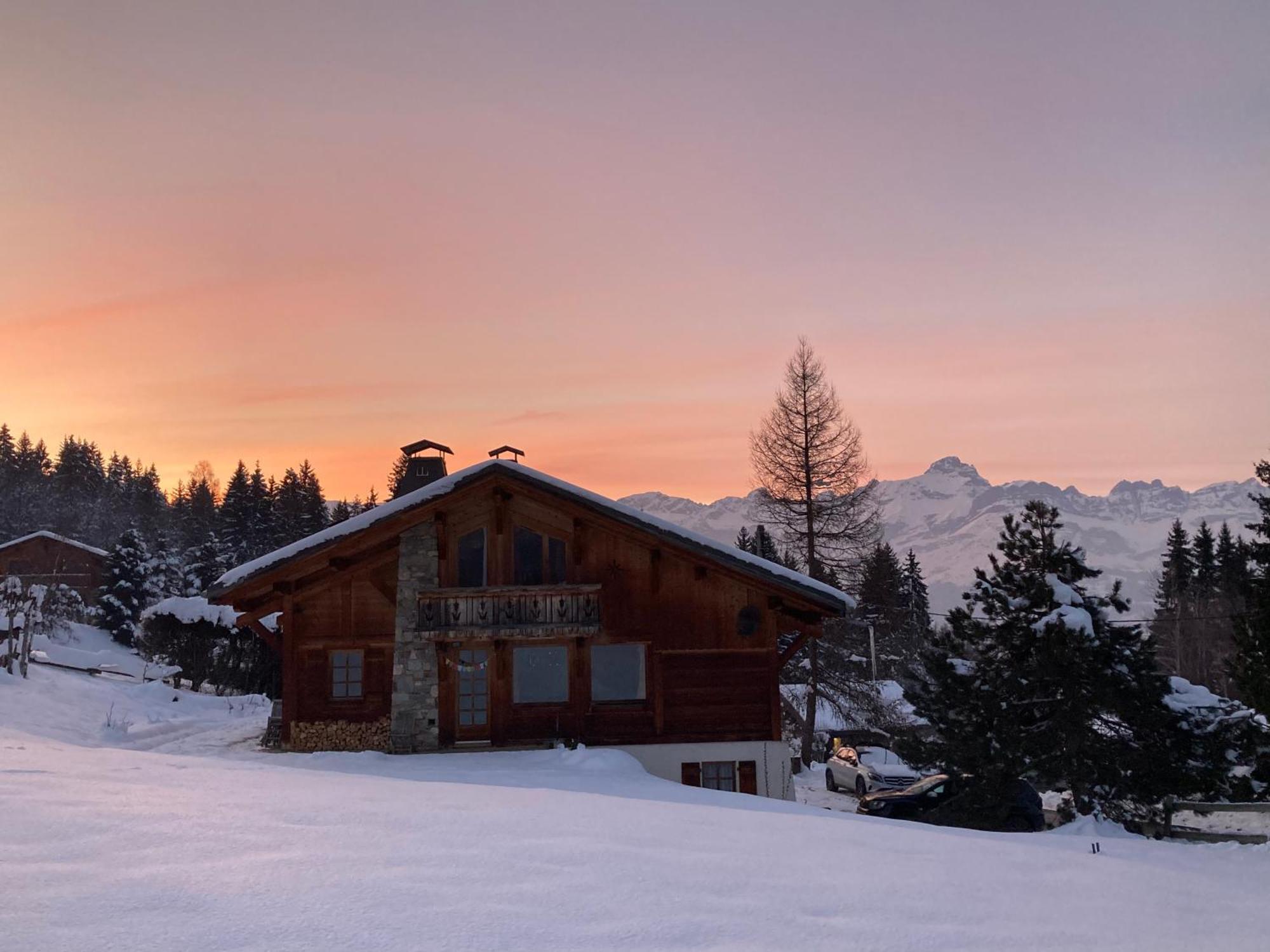 Marie Mont Blanc Vue Mont Blanc Saint-Gervais-les-Bains Exterior foto
