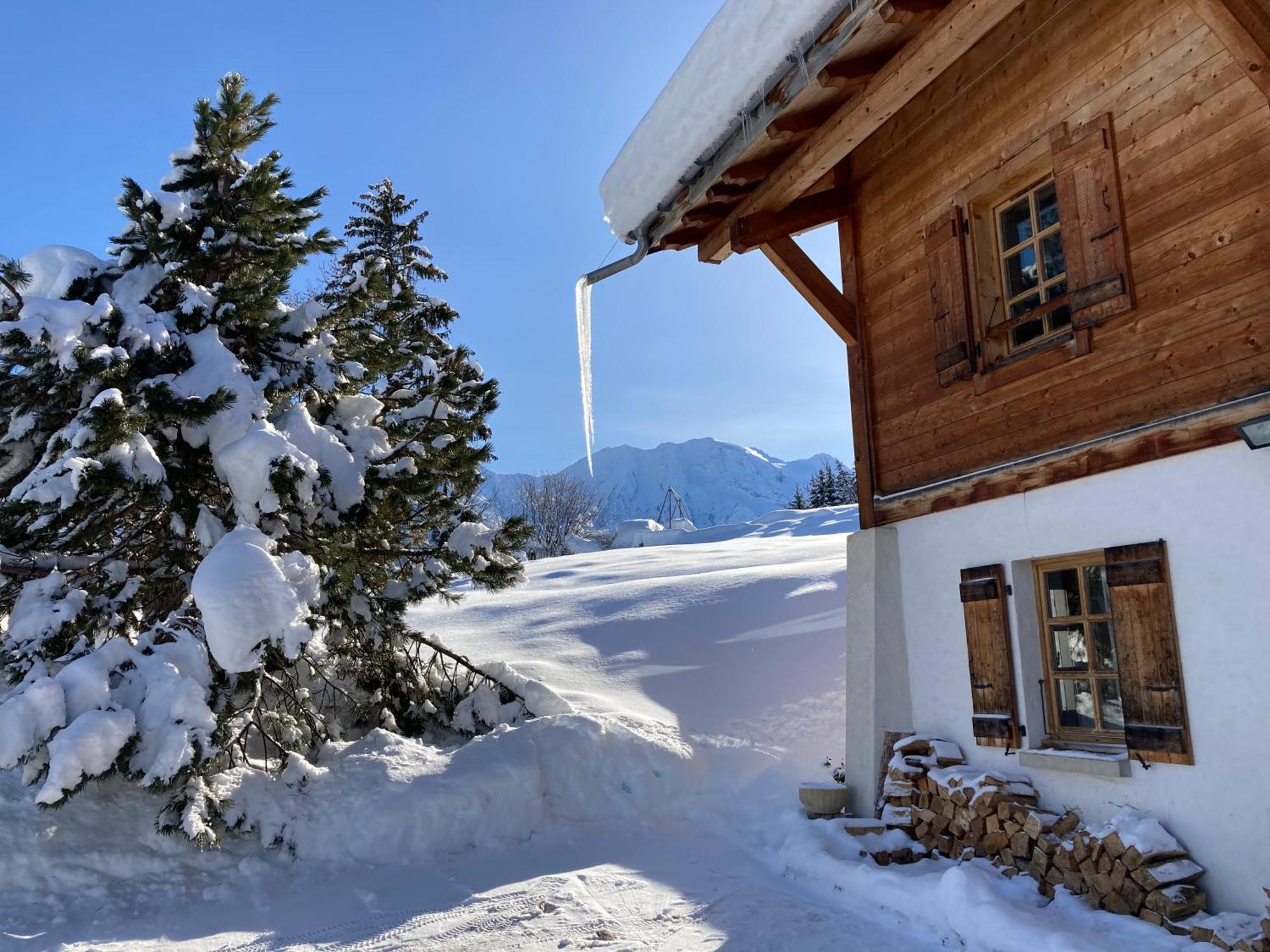 Marie Mont Blanc Vue Mont Blanc Saint-Gervais-les-Bains Exterior foto