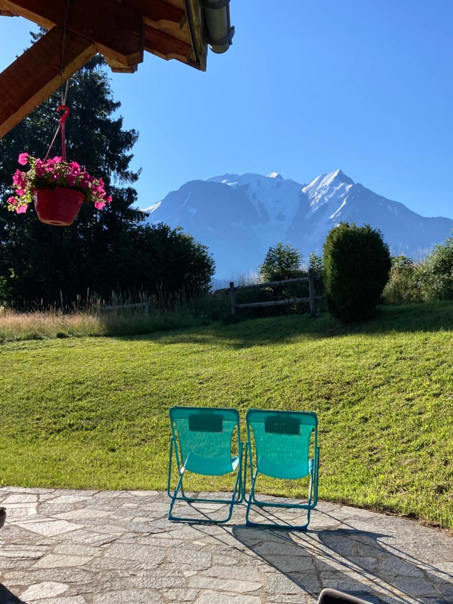 Marie Mont Blanc Vue Mont Blanc Saint-Gervais-les-Bains Exterior foto