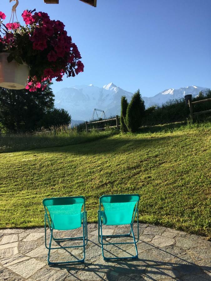 Marie Mont Blanc Vue Mont Blanc Saint-Gervais-les-Bains Exterior foto