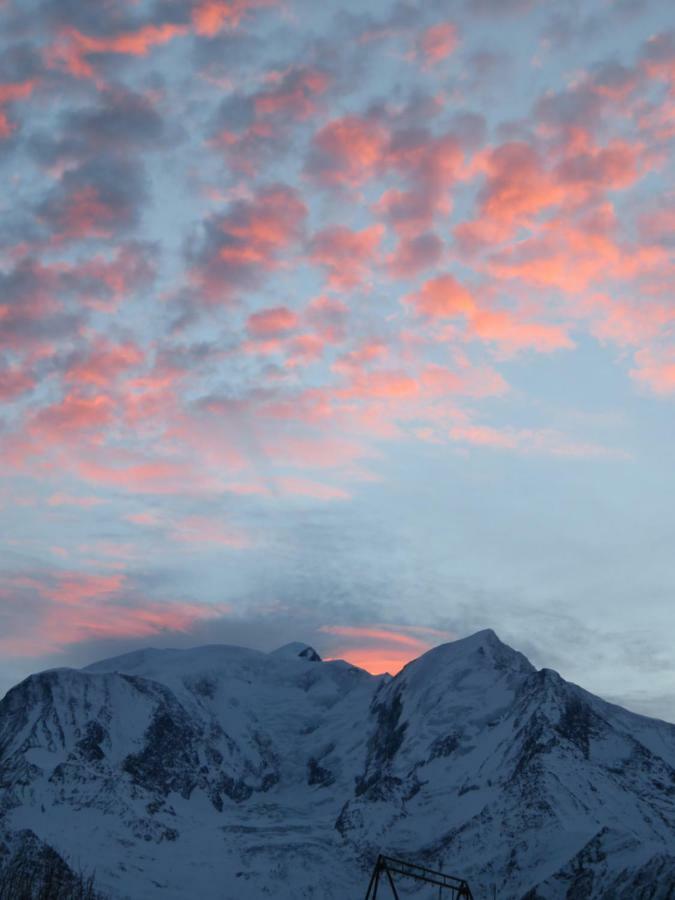 Marie Mont Blanc Vue Mont Blanc Saint-Gervais-les-Bains Exterior foto