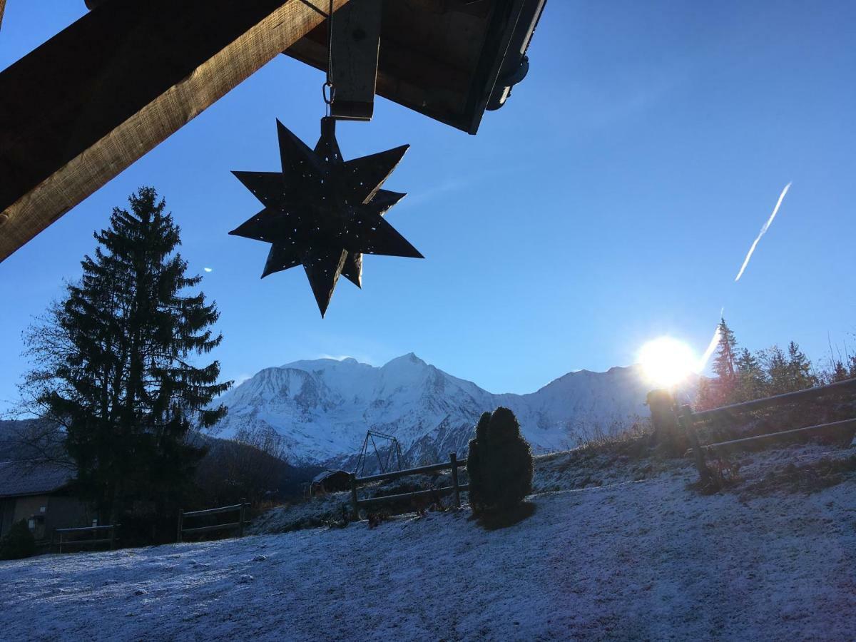 Marie Mont Blanc Vue Mont Blanc Saint-Gervais-les-Bains Exterior foto