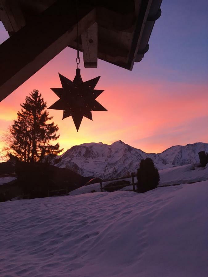 Marie Mont Blanc Vue Mont Blanc Saint-Gervais-les-Bains Exterior foto