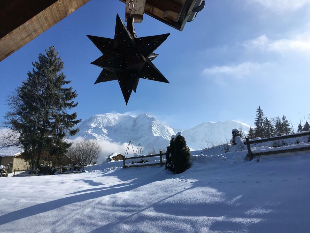 Marie Mont Blanc Vue Mont Blanc Saint-Gervais-les-Bains Exterior foto
